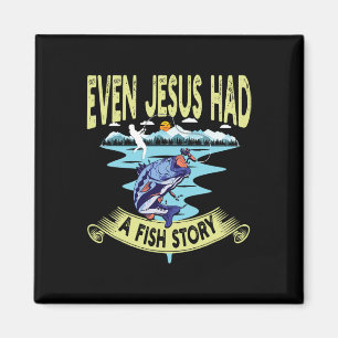 Christliche Kleidung B Fischen, selbst Jesus hatte Magnet