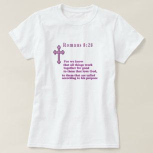 Christliche Kleidung des Römer-8:28 T-Shirt