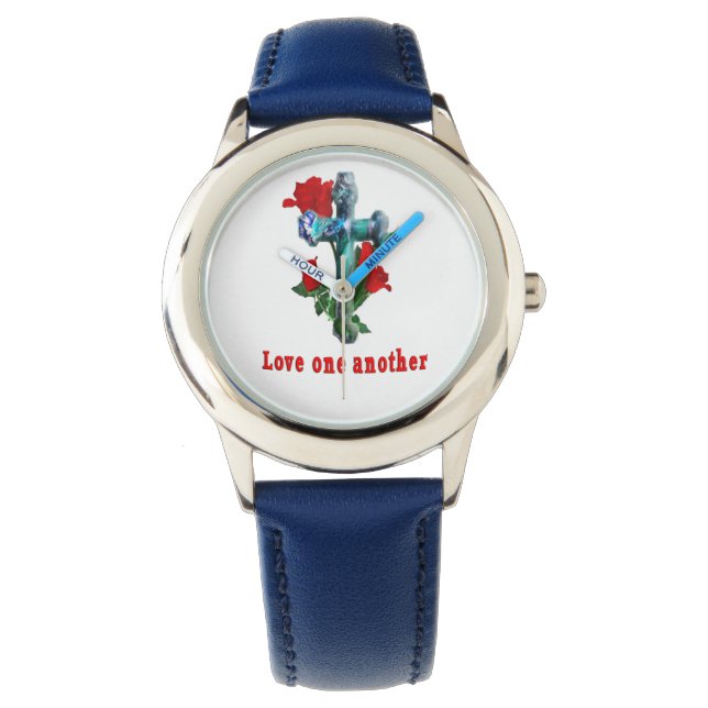 Christliche Kleinkinder Armbanduhr (Vorderseite)