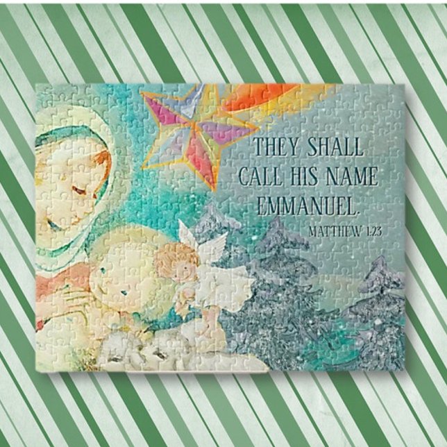 Christliche Krippe Jigsaw Puzzle (Von Creator hochgeladen)