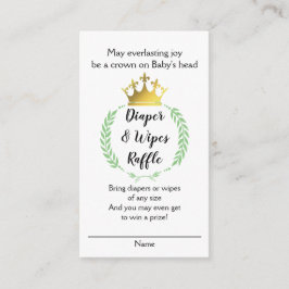 Christliche KronENTRÄGER Begleitkarte