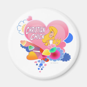 Christliche Küken Magnet