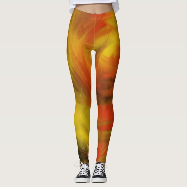 Christliche Kunst des Heiligen Geistes Leggings (Vorderseite)