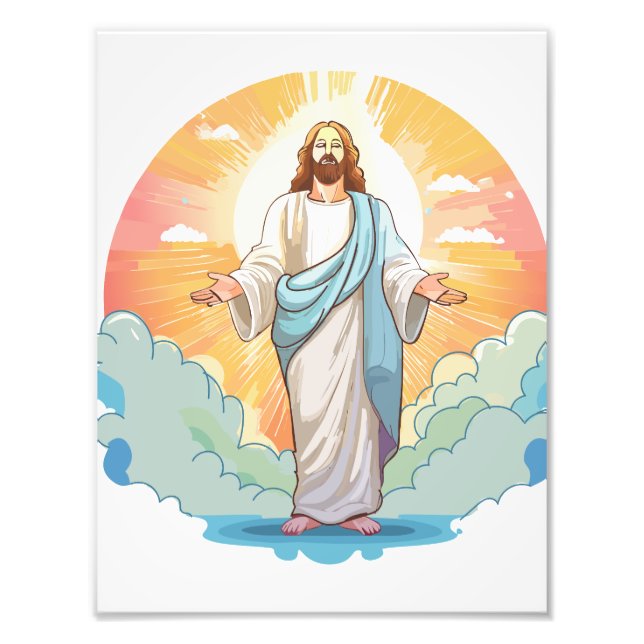 Christliche Kunst Fotodruck (Vorne)