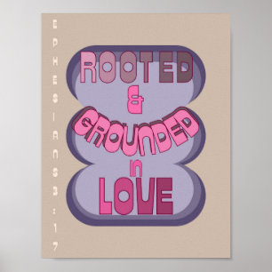 Christliche Kunst / Poster / Liebe / Grafik