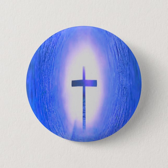 Christliche Liebe Jesus Button (Vorderseite)