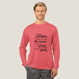 Christliche Liebesherzen Schrift Glaube Inspiriert Tri-Blend Shirt