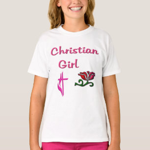 Christliche Mädchen-T-Shirts T-Shirt