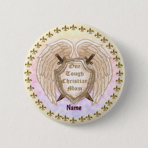 Christliche Mama Button