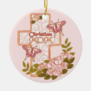 Christliche Mama Keramik Ornament