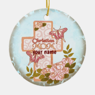 Christliche Mama Keramik Ornament
