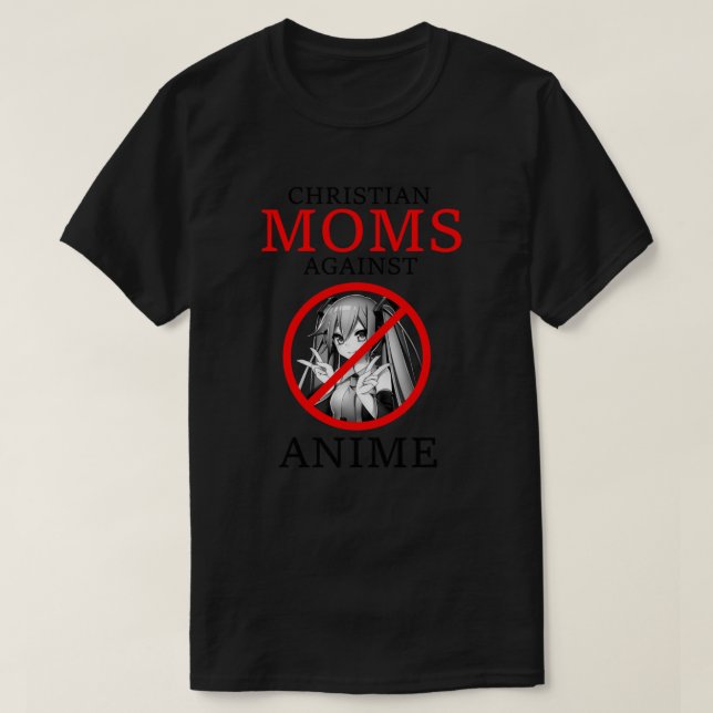 Christliche Mamas gegen anime-Classic-T - Shirt (Design vorne)