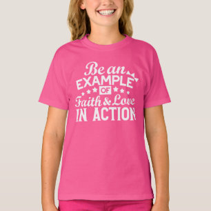 Christliche Motivation Design - Glaube, Liebe und  T-Shirt
