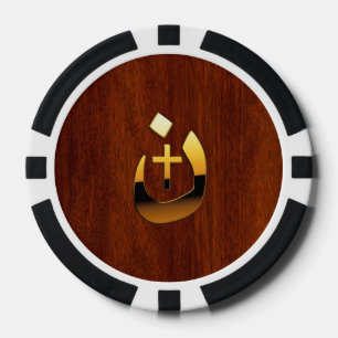 Christliche Nazarene-Symbolik Pokerchips