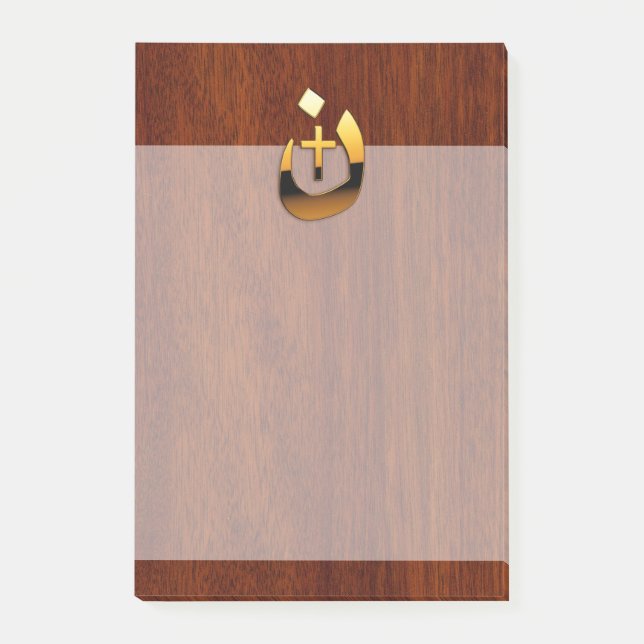 Christliche Nazarene und Kreuzsolidarität Post-it Klebezettel (Vorderseite)