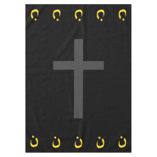 Christliche NS-Symbol Solidarität und Kreuz Tischdecke