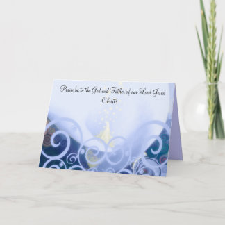 Christliche Ostern-Karten-Hoffnung in seiner Feiertagskarte