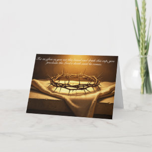Christliche Passover-Karte Ankündigung
