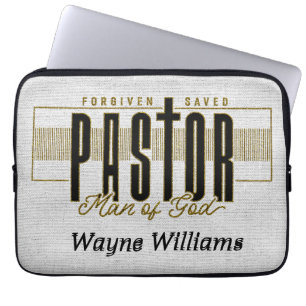 Christliche Pastorierung auf Inspiration/Personali Laptopschutzhülle