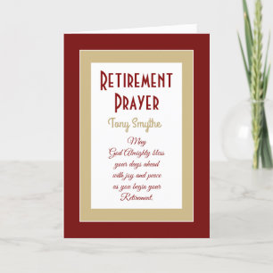 Christliche Pensionskarte Feiertagskarte