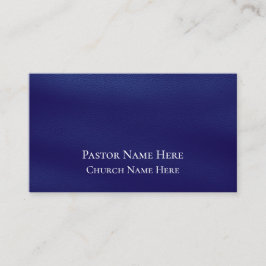 Christliche Pfarrkirche im benutzerdefinierten Tex Visitenkarte