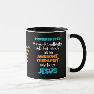 Christliche PHANTASTISCHE THERAPISTISCHE Sprichwör Tasse