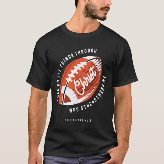 Christliche Philippinen 4:13 T-Shirt (Vorderseite)