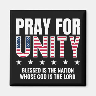 Christliche PRAY FOR UNITY USA Tag des Gebets Magnet