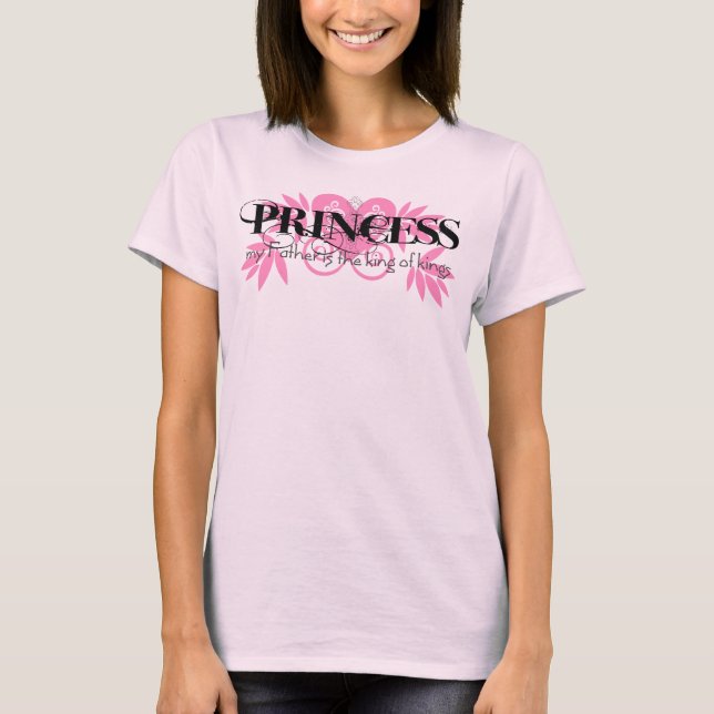 Christliche Prinzessin T-Shirt (Vorderseite)