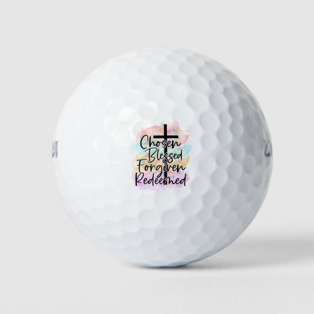 CHRISTLICHE QUOTE GOLFBALL (Vorderseite)