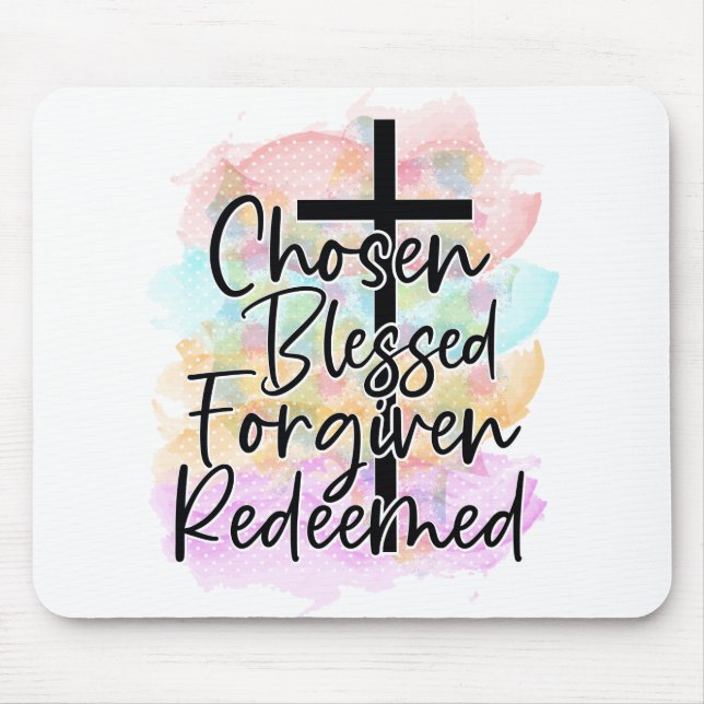 CHRISTLICHE QUOTE MOUSEPAD (Vorne)