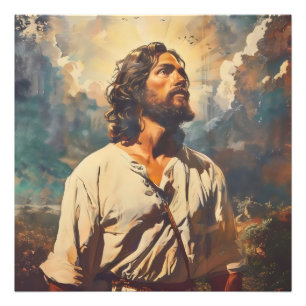 Christliche Religion Jesus Fotodruck