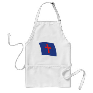 Christliche Religionsflagge Schürze