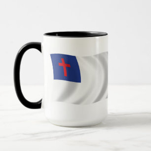 Christliche Religionsflagge Tasse