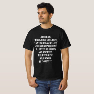 CHRISTLICHE RELIGIÖSE BIBELVERS-ZITATE T-Shirt