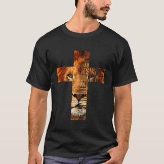 Christliche Religiöse Hemd Jesus der Löwe von Juda T-Shirt