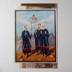 Christliche religiöse Kunstwerke Poster