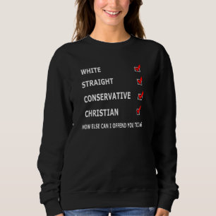 Christliche republikanische Männer Frauen Weiße Ko Sweatshirt