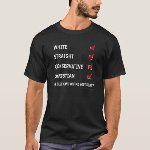 Christliche republikanische Männer Frauen Weiße Ko T-Shirt