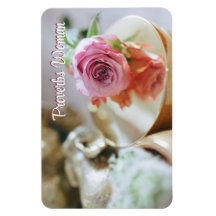 Christliche Rose und Sprichwörter