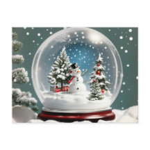 Christliche Schneekugel