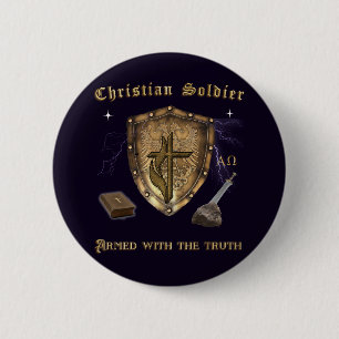 Christliche Schrift Button
