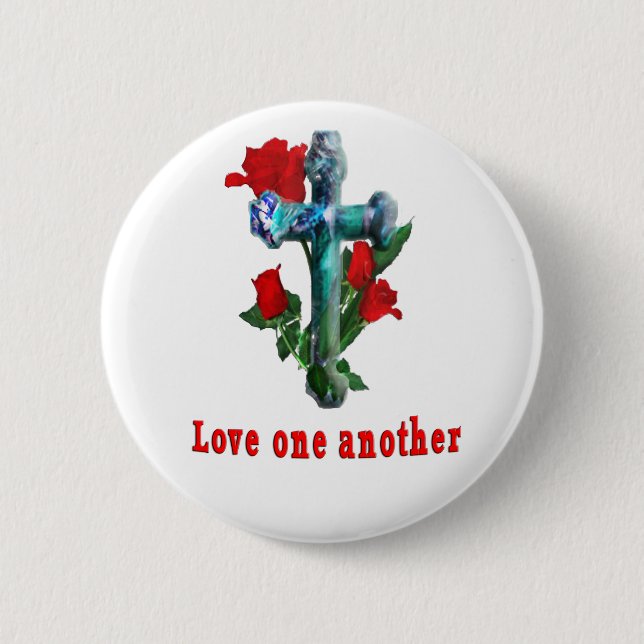 Christliche Schrift Button (Vorderseite)