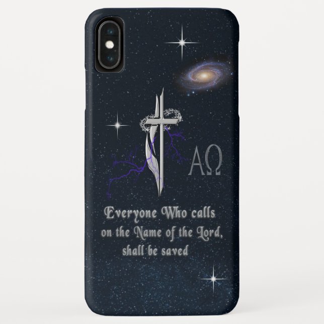 Christliche Schrift Case-Mate iPhone Hülle (Rückseite)