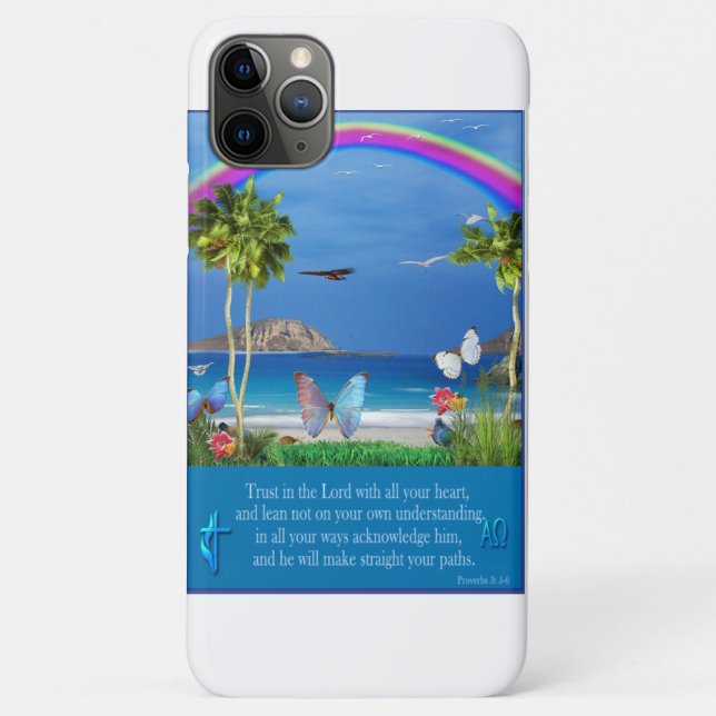 Christliche Schrift Case-Mate iPhone Hülle (Rückseite)
