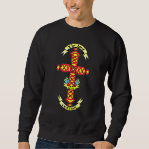 Christliche Schrift Gebet-BibelLord ist in Verbind Sweatshirt