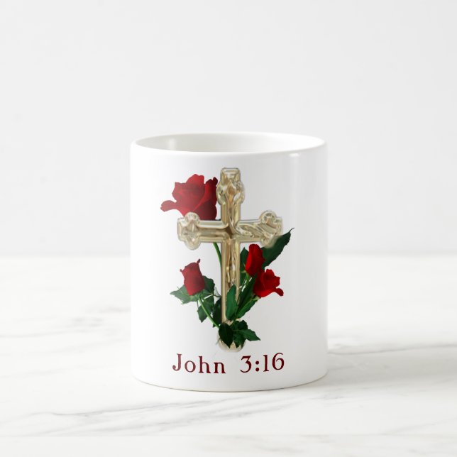 Christliche Schrift Kaffeetasse (Mittel)