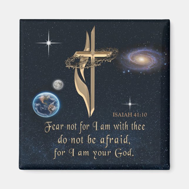 Christliche Schrift Magnet (Vorne)