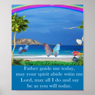 Christliche Schrift Poster