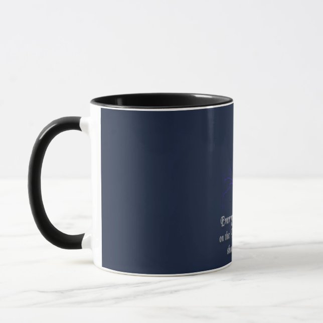 Christliche Schrift Tasse (Links)